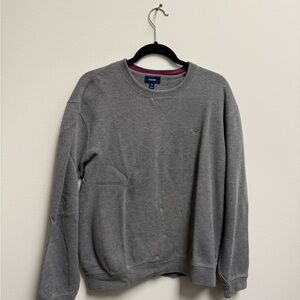 Faconnable Charcoal Crewneck Sweater
